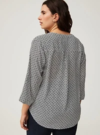 Harper Georgette 3/4 Sleeve Blouse