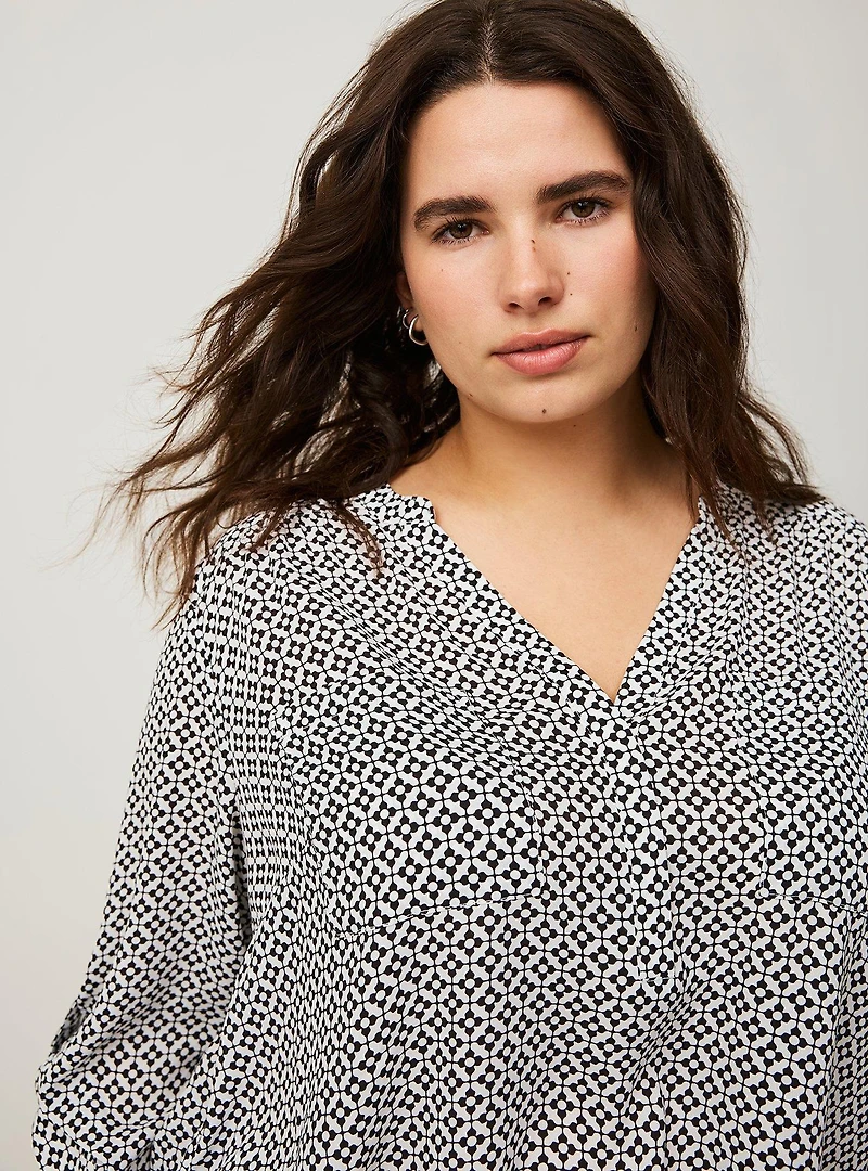 Harper Georgette 3/4 Sleeve Blouse