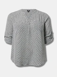 Harper Georgette 3/4 Sleeve Blouse