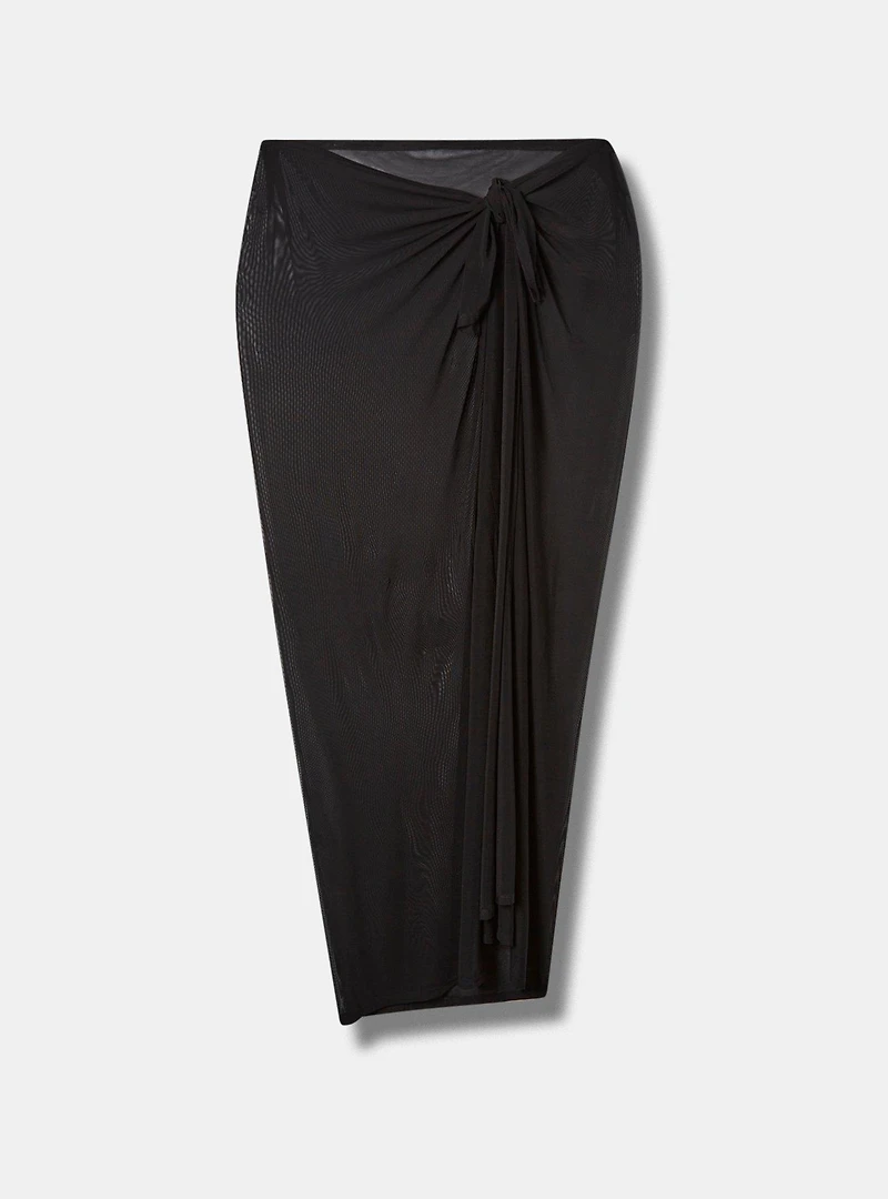 Mesh Sarong Swim Cover-Up