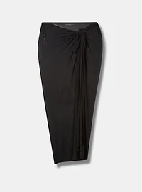 Mesh Sarong Swim Cover-Up