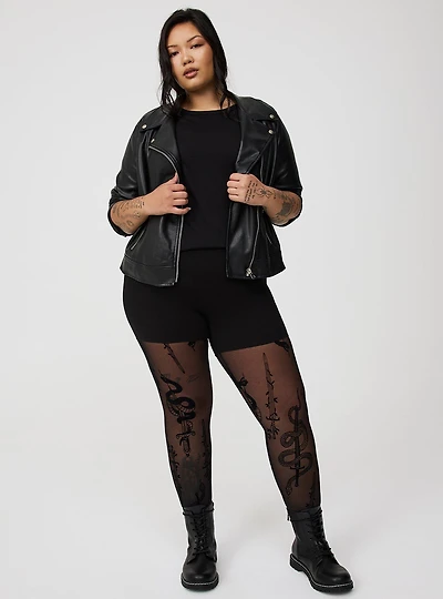 Full Length Flocked Legging