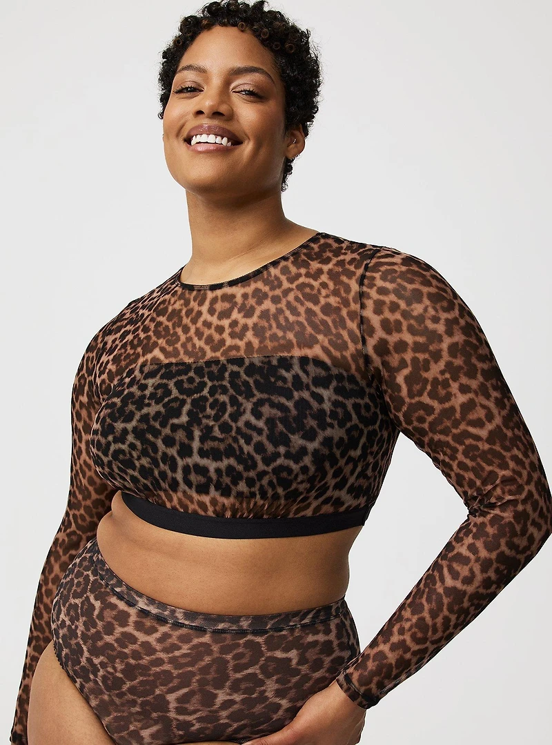 Mesh Under-It-All Crop Top