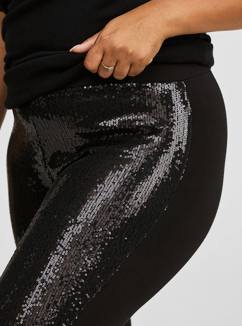 Full-Length Sequin Legging
