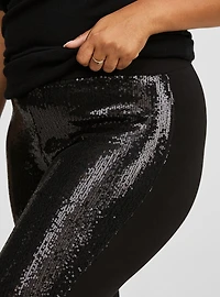 Full-Length Sequin Legging