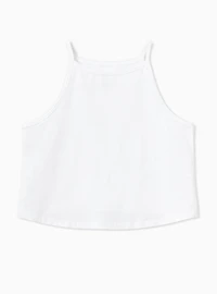 Foxy High Neck Crop Top