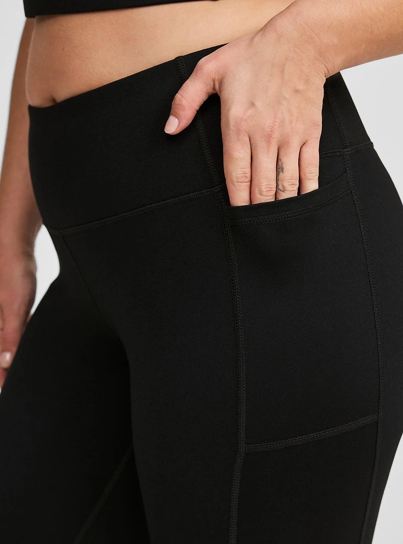 Capri Side Pocket Active Legging