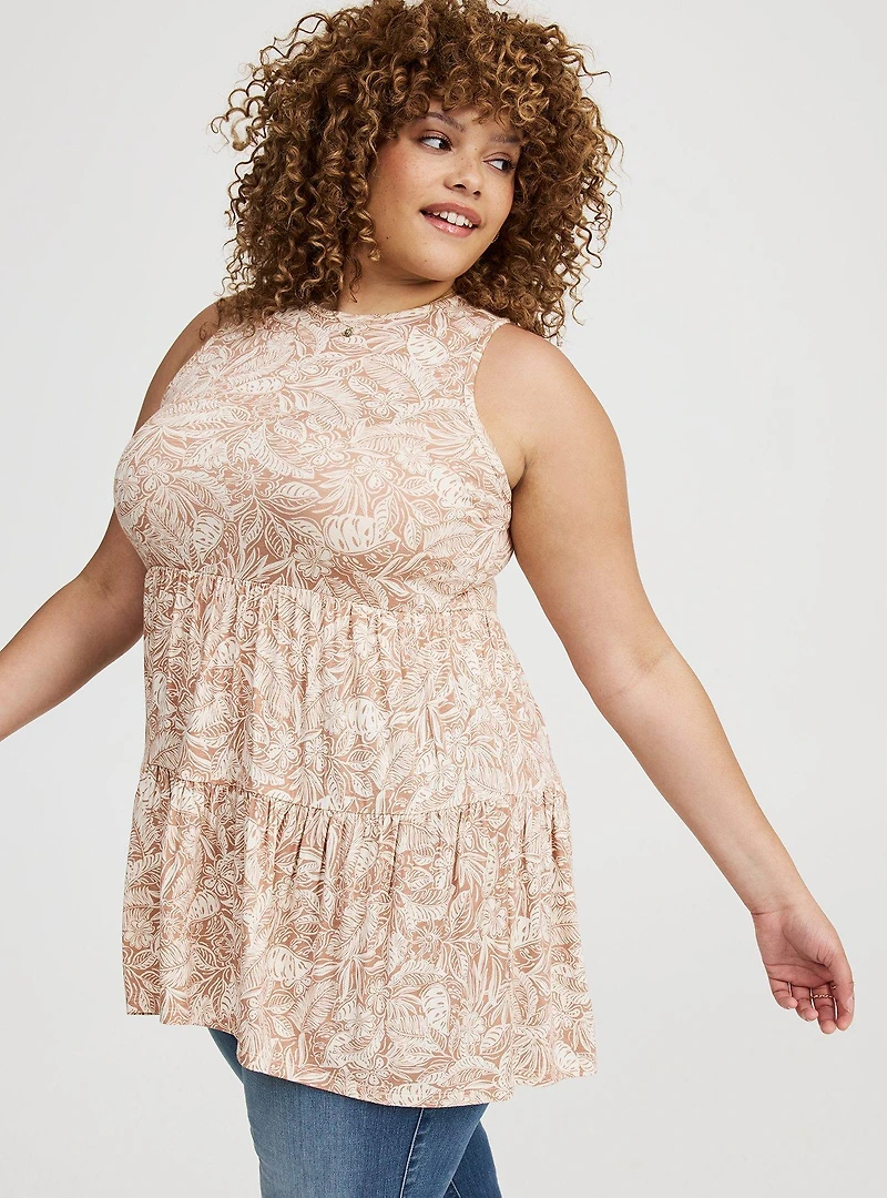 Tiered Babydoll Tank