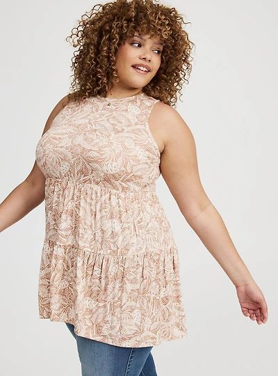 Tiered Babydoll Tank