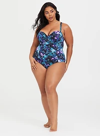 Slim Fix Underwire Strappy Back One Piece Swimsuit