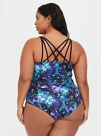Slim Fix Underwire Strappy Back One Piece Swimsuit
