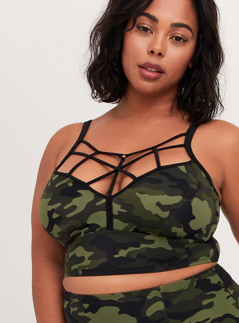 Wireless Cage Front Bikini Top