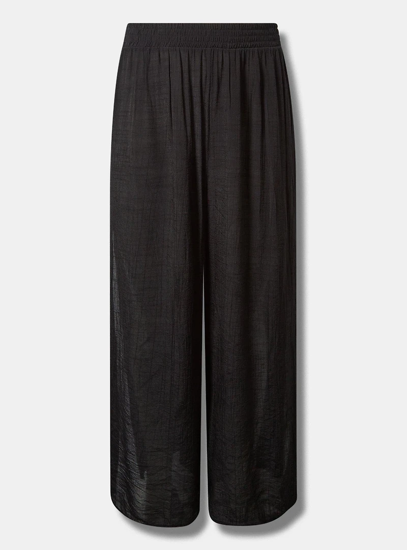 Crepe Side Slit Beach Pant