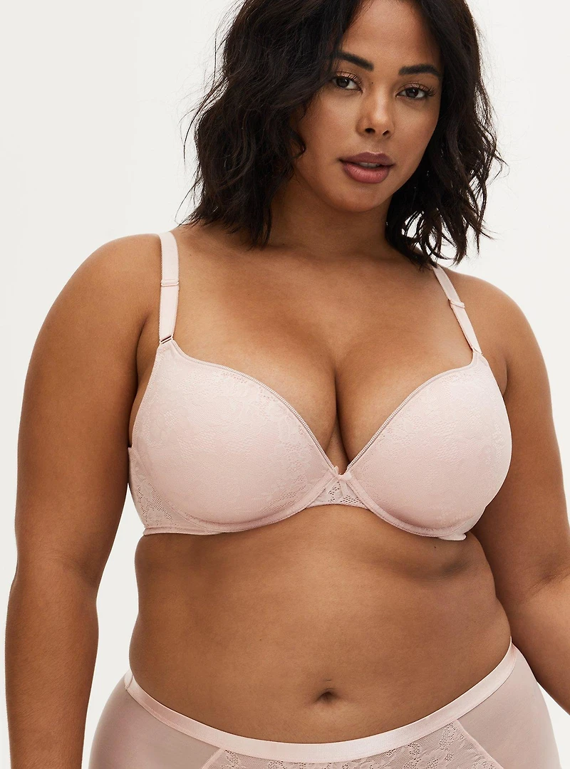 XO Plunge Push-Up Bra