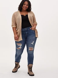 Bombshell Straight Premium Stretch High-Rise Jean