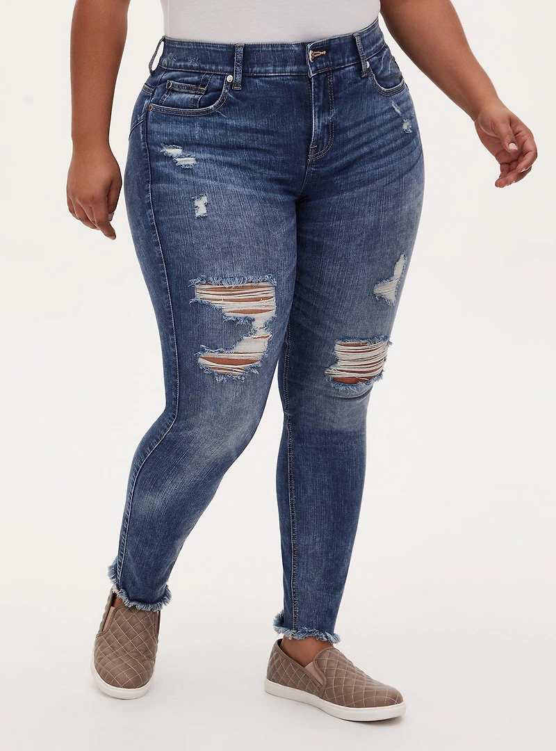 Bombshell Straight Premium Stretch High-Rise Jean