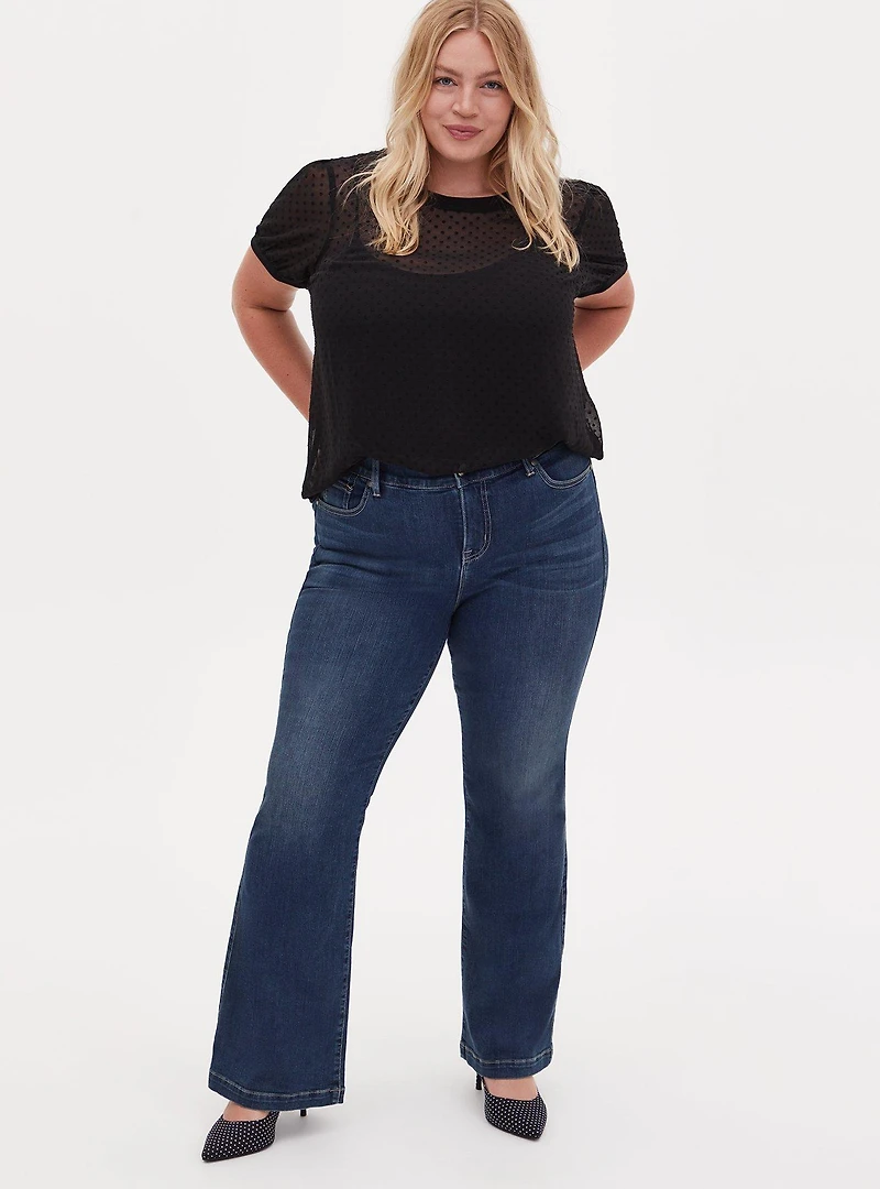 Bombshell High-Rise Flare Jean
