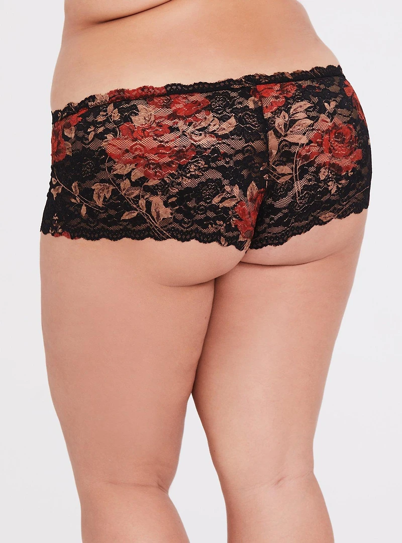 Simply Lace Mid-Rise Cheeky Panty