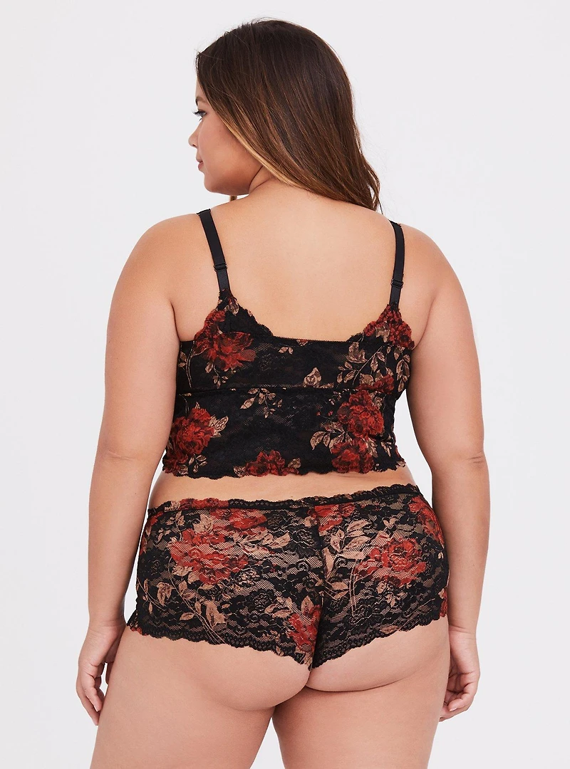 Simply Lace Mid-Rise Cheeky Panty