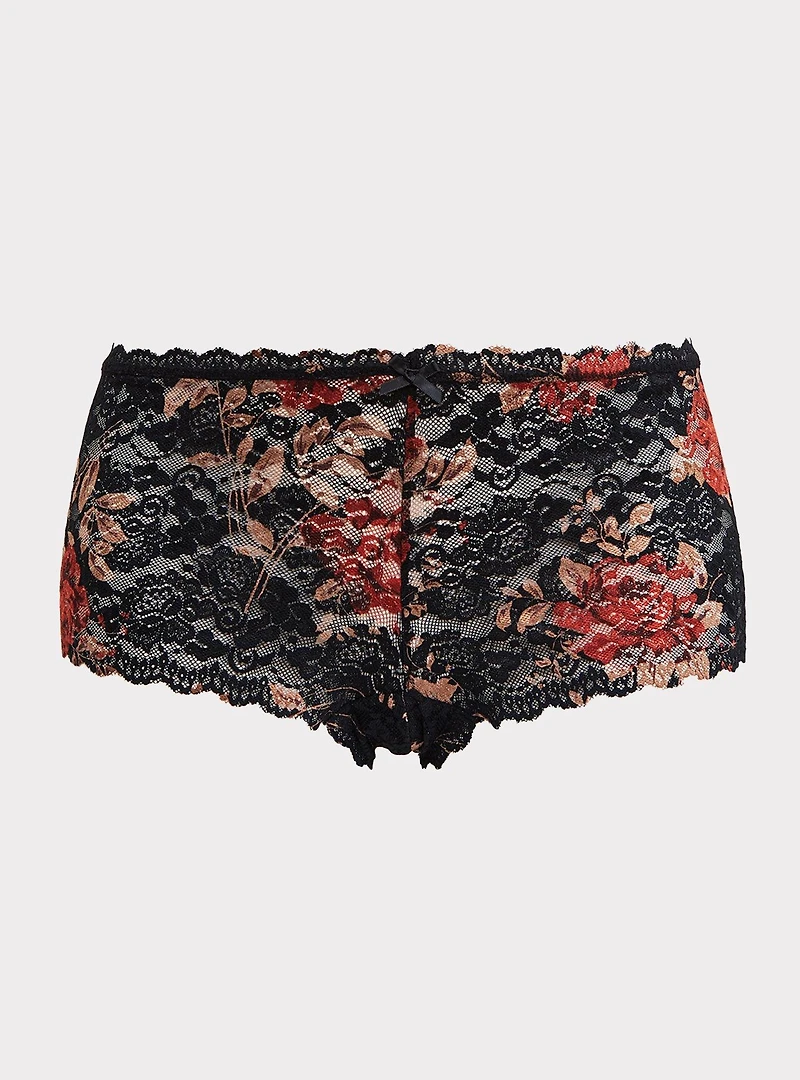 Simply Lace Mid-Rise Cheeky Panty