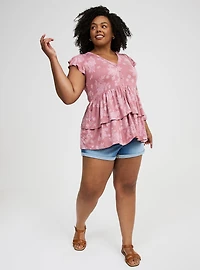 Tiered Babydoll Top