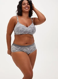 Cotton Mid-Rise Cheeky Panty