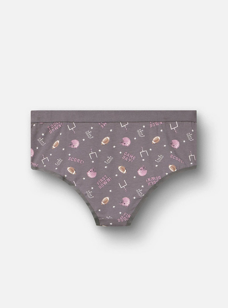Cotton Mid-Rise Cheeky Panty