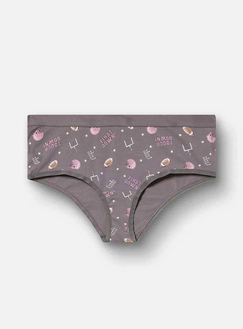 Cotton Mid-Rise Cheeky Panty