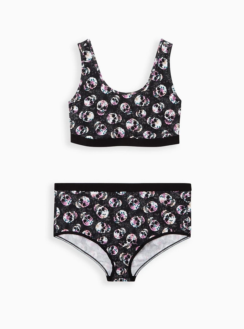 Mid-Rise Cotton Brief Panty