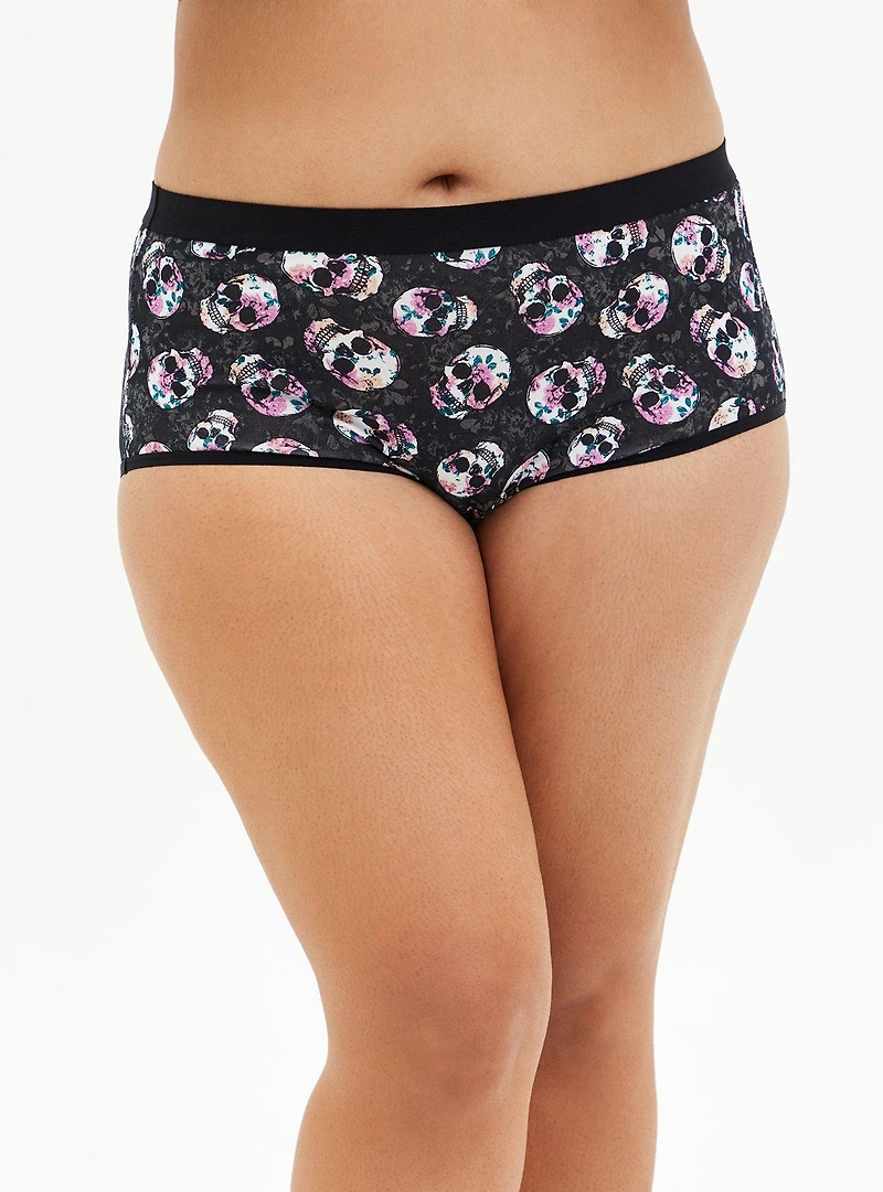 Mid-Rise Cotton Brief Panty
