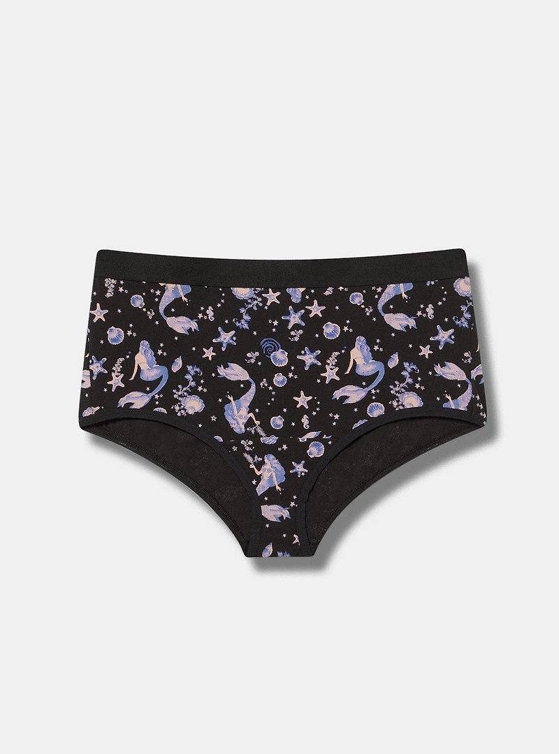 Mid-Rise Cotton Brief Panty