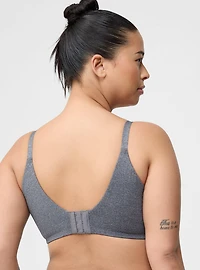 Balconette Lightly Lined Heathered Bra