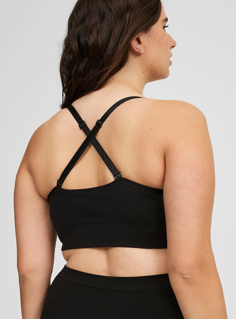 Lightly Lined Seamless Sporty Bralette