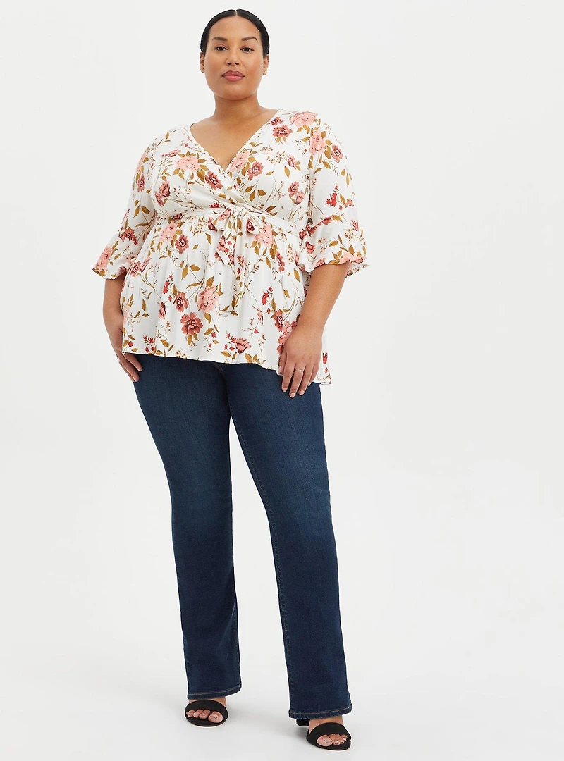 MidFit Slim Boot Super Soft Mid-Rise Jean