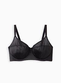 Balconette Unlined Shine Straight Back Bra