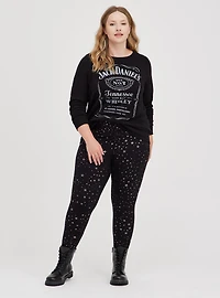 Pocket Pixie Skinny Studio Luxe Ponte High-Rise Pant