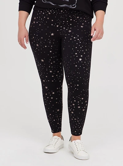 Pocket Pixie Skinny Studio Luxe Ponte High-Rise Pant