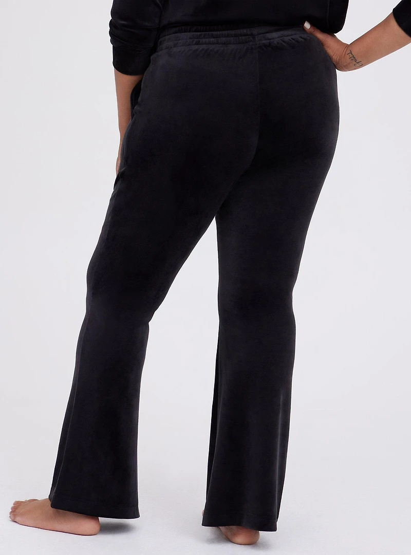 Velour Bootcut Lounge Pant