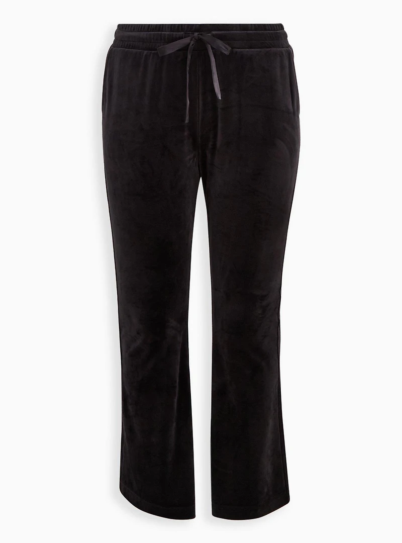 Velour Bootcut Lounge Pant