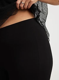 Premium Legging with Twisted Mesh Side