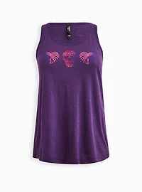 Slub Sleeveless Racerback Sleep Tank