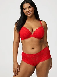 XO Plunge Push-Up Front-Close Bra
