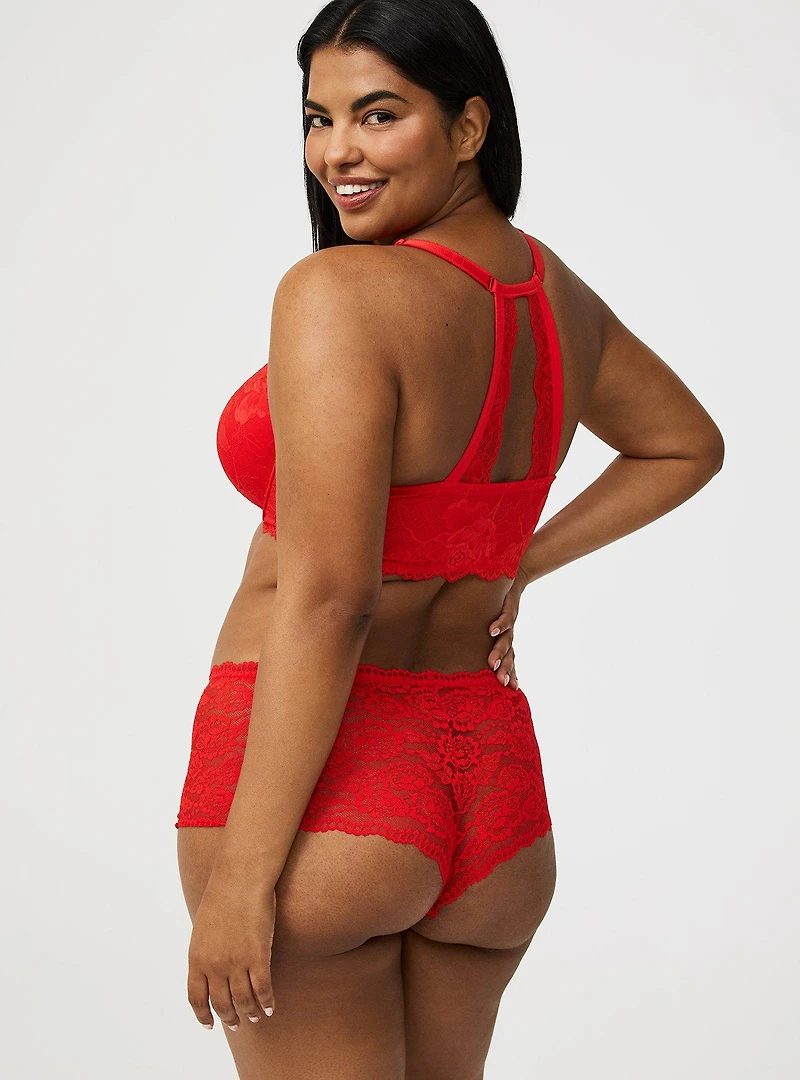 XO Plunge Push-Up Front-Close Bra