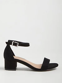 Ankle Strap Block Heel (WW)