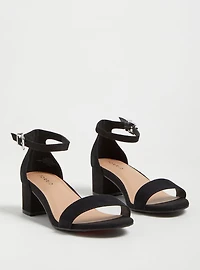 Ankle Strap Block Heel (WW)