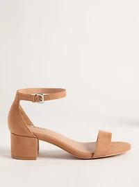 Ankle Strap Block Heel (WW