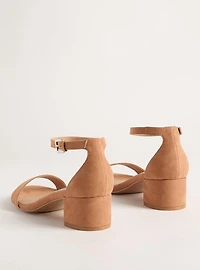 Ankle Strap Block Heel (WW