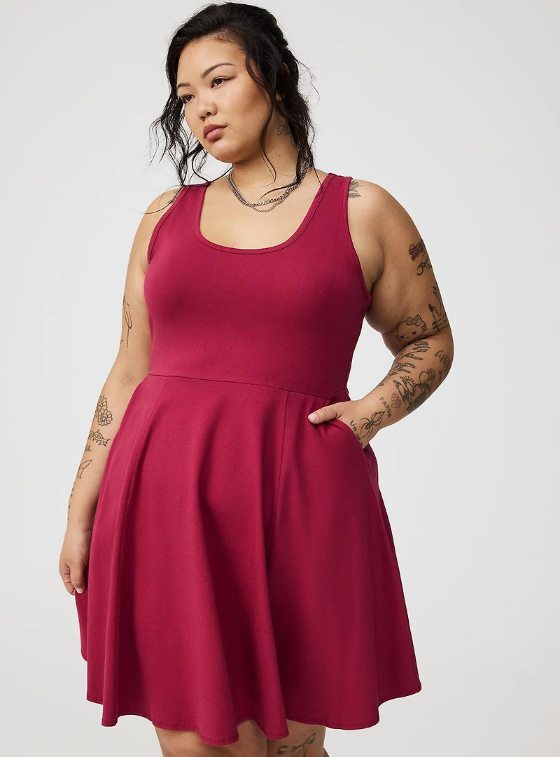 Foxy Skater Mini Dress