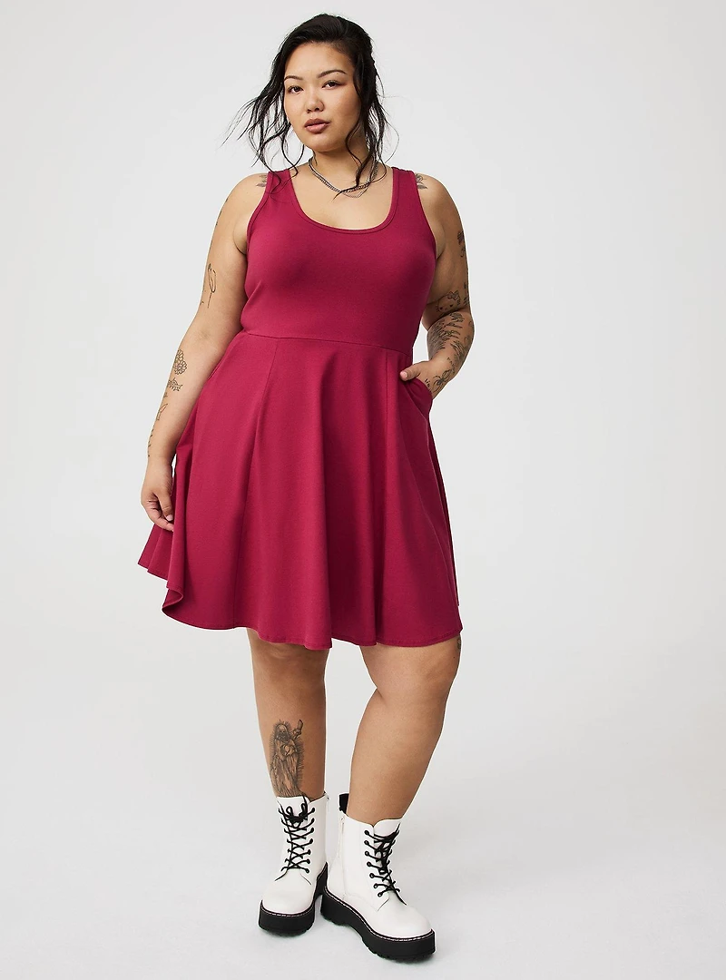 Foxy Skater Mini Dress