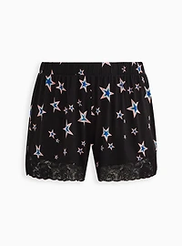 Super Soft Lace Trim Short